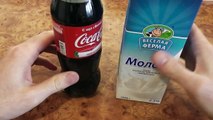 Что будет если смешать Coca-Cola с молоком