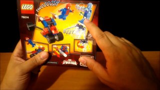 LEGO SpiderMan Spider-Trike vs. Electro SET 76014 Review Juguetes Super Heroes Marvel