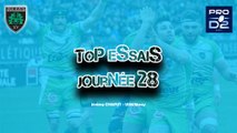 Pro D2 - Top essais - J28 - Saison 2017_2018