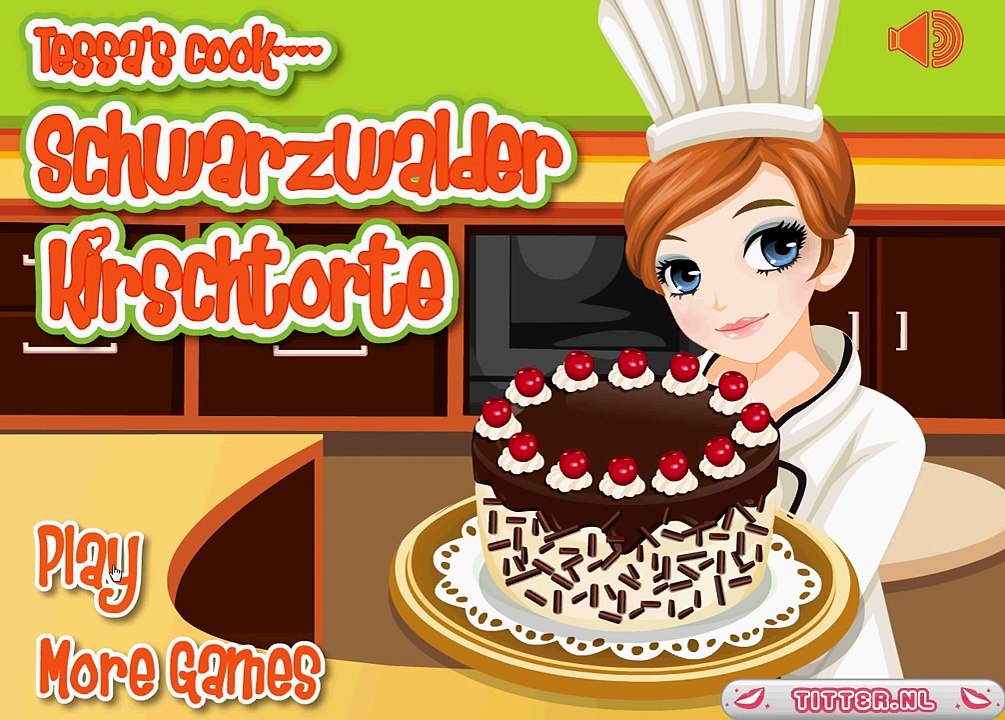 Tessa kremalı pasta yapıyor - Mutfak Oyunları - Kikirti.com