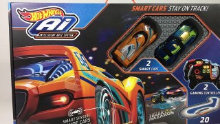 Hot Wheels AI Intelligent Race System Starter Kit - Unboxing Demo Review || Keiths Toy Box