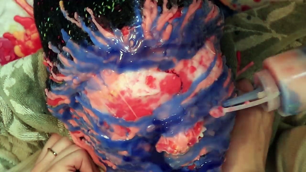 100 LAYERS OF CANDLE WAX ON MY FACE AND HANDS!