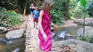 Hiking to see GIANT WATERFALL | Thailand Adventure