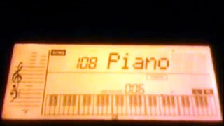 Alan Walker Faded piano cover - keyboard screen