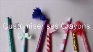 DIY Back to School : Customiser ses Crayons