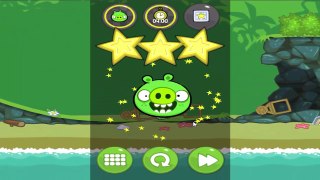 Веселая ИГРА головломка для детей Bad Piggies или Плохие свинки [1] Серия