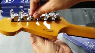 Locking Tuners Anyone Can Install On Any Guitar.