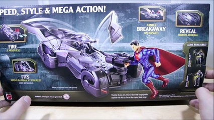 Batman V Superman Epic Strike Batmobile Review