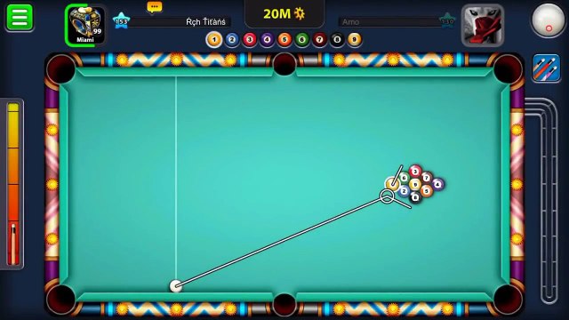 8 Ball Pool First Ever 100 Miami Beach Rings 9 Ball ( World Record ) Indirect Trickshots Bank Shots