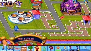 Theme Park gameplay (PC Game, 1994)