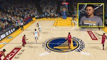 Stephen Curry Plays NBA 2K18 Against LeBron James GAMEPLAY (IF CURRY PLAYED NBA 2K18)