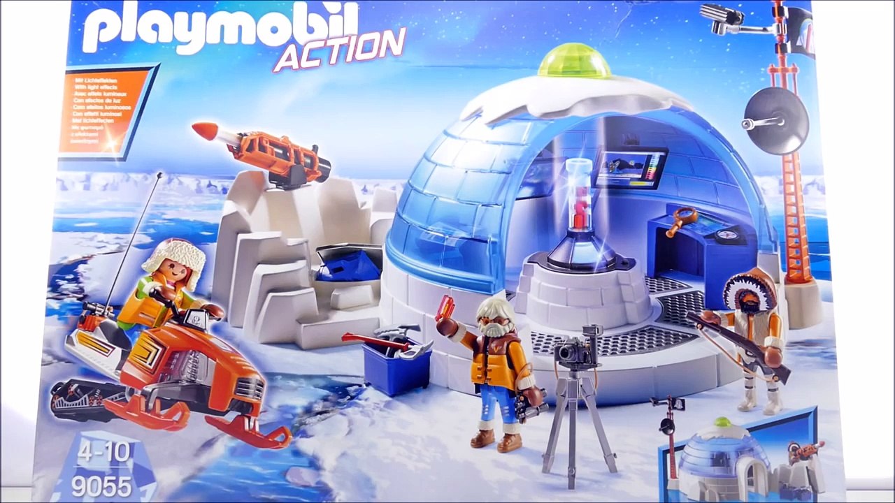 Playmobil Action 9055 Polar Ranger Headquarters - Playmobil Build Review