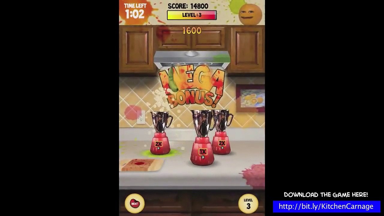 Kitchen Carnage: Annoying Orange video game!