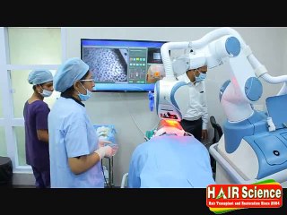 ATRAS Scanning and prepping the Donor Site at Mumbai