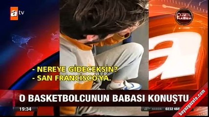 Genç basketbolcu havalimanında yaşıyor