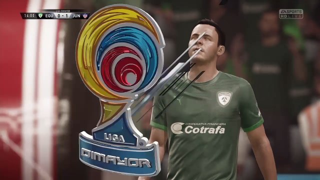 Colombian Liga Aguila - Junior fc @ La Equidad fifa 18 simulation