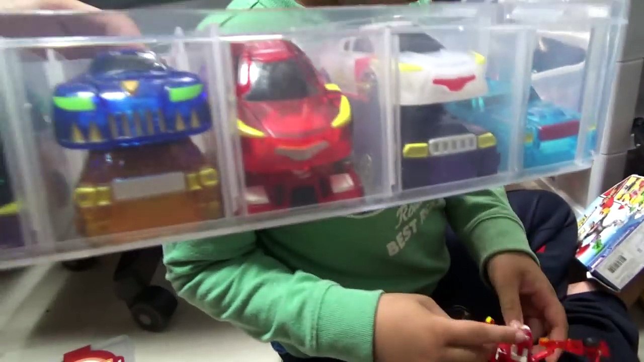 터닝메카드 터닝카 정리함 보관함, 손오공 메카니멀을 깨끗하게 정리하는 수납함 소개