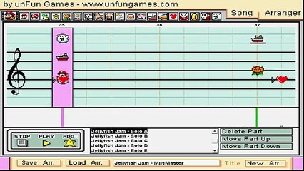Spongebob Squarepants: Jellyfish Jam (Stadium Rave A) - Mario Paint Composer