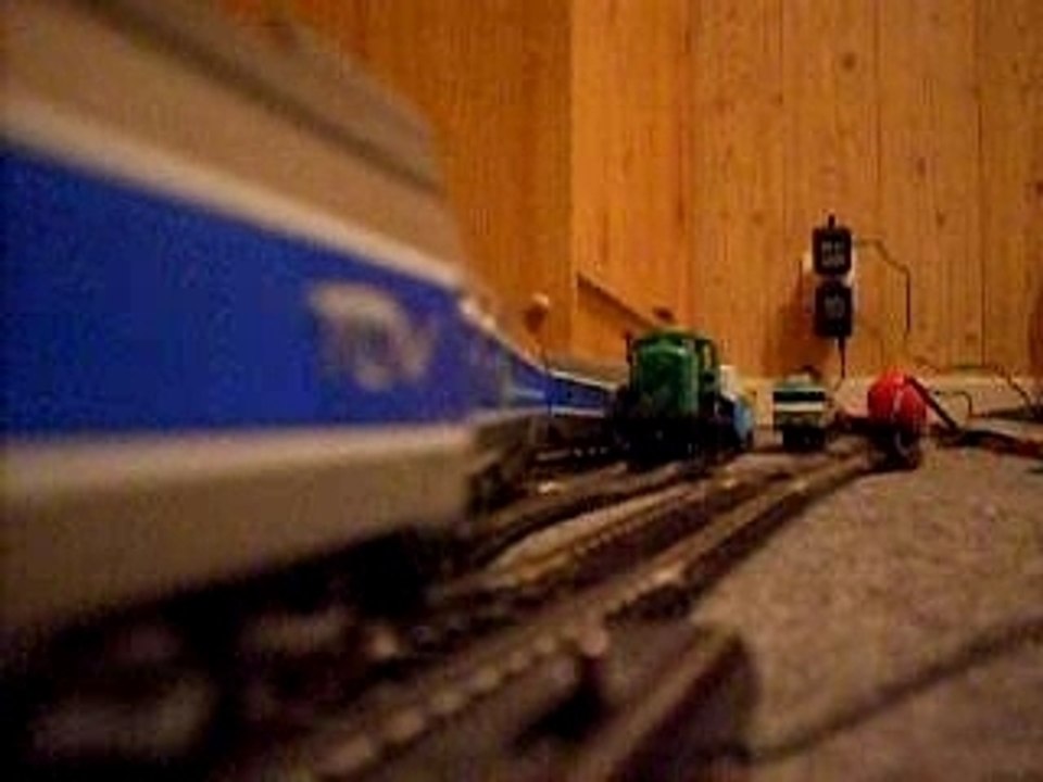 TGV en maquette de trains.