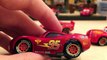 Mattel Disney Cars Metallic Hudson Hornet Piston Cup Lightning McQueen Die-cast