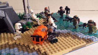 LEGO Rogue One: Imperial Bunker on Scarif MOC!