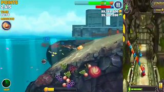 Hungry Shark Evolution*Vs Temple Run 2 Jungle of Riches*Gameplay make for Kid