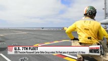 USS Theodore Roosevelt Carrier Strike Group enters 7th Fleet area of operations: U.S. Navy