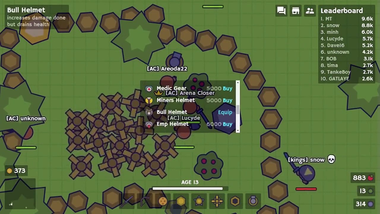 MooMoo.io NEW AI COWS! BULL + KATANA