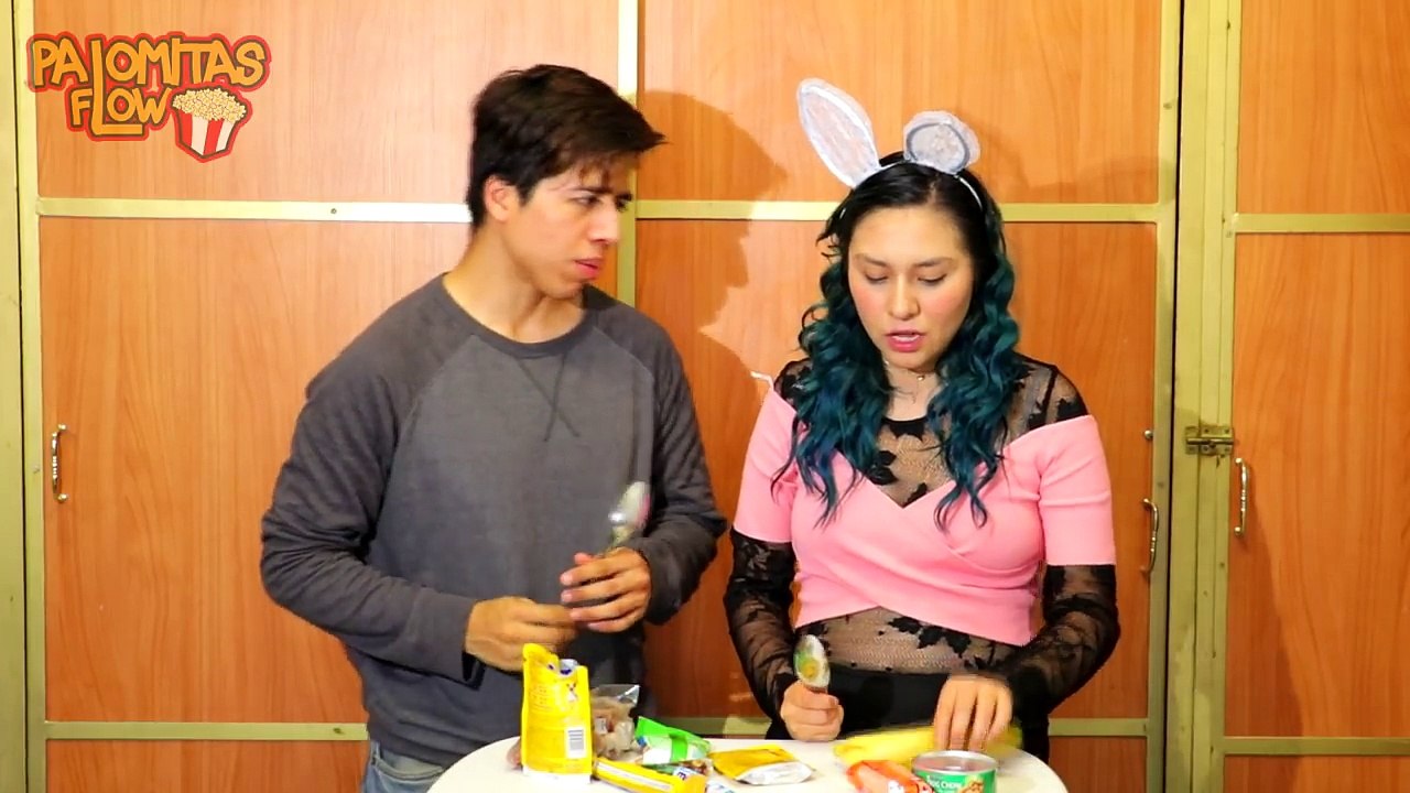 COMIDA DE PERRO VS COMIDA DE HUMANO | Dog Food vs Human Food | Extra Palomitas Flow