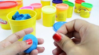 Play Doh Animals Surprise Toys | How to Make a HORSE Play Doh Toy for Kids