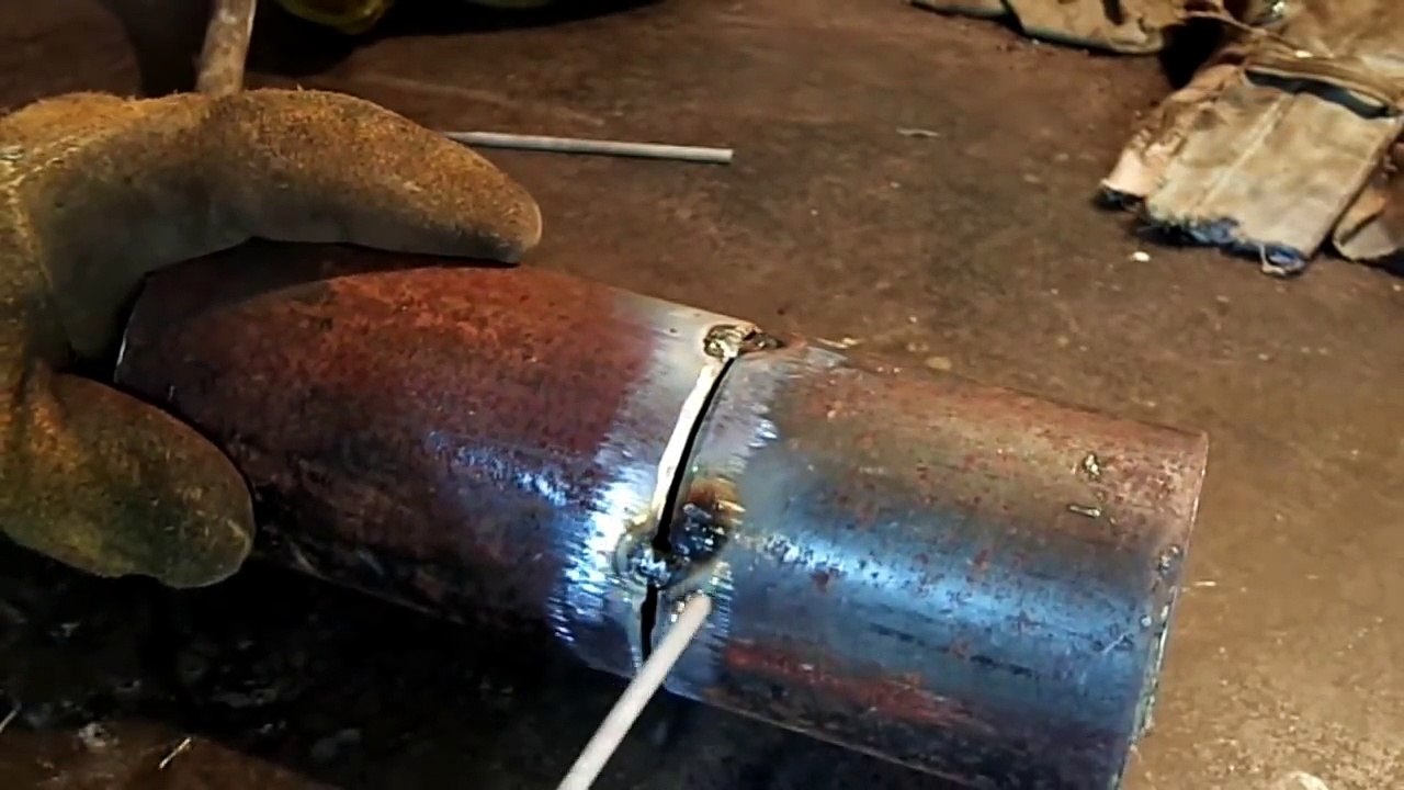 Учимся варить трубы без отрыва.