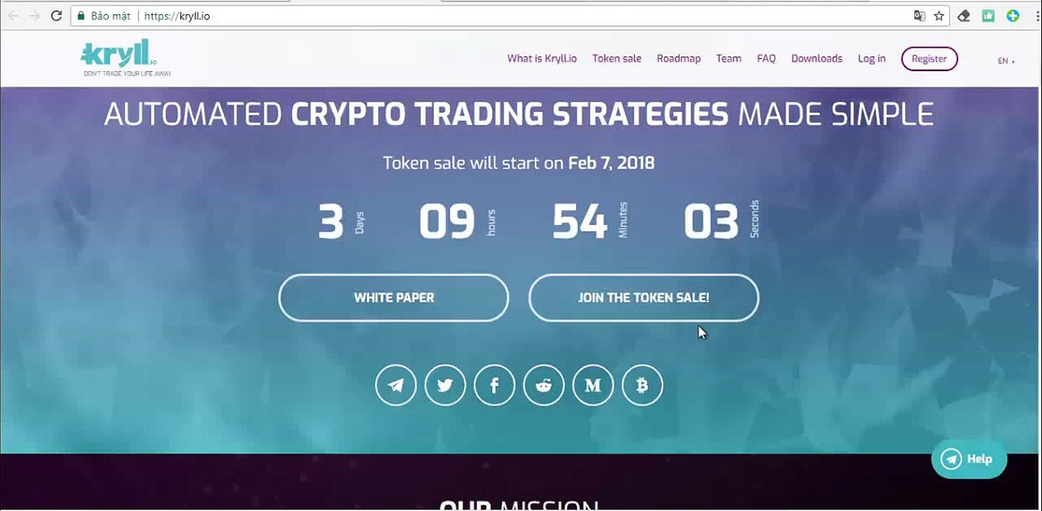 Kryll ICO - Get free Kryll token -  The best ICO 2018