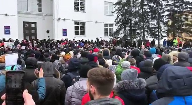 Митинг 27.03.18 на площади Советов Кемерово 5