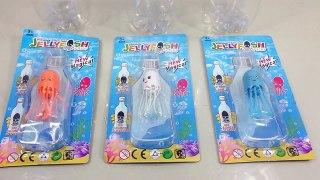 문어 젤리 피쉬 장난감 리뷰!! 식용색소 바다 만들기 액체 놀이 Jelly Fish Octopus Water Ball Toys Kit làm