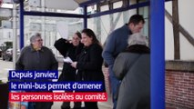 Secours populaire - bus solidaire en Eure-et-Loir