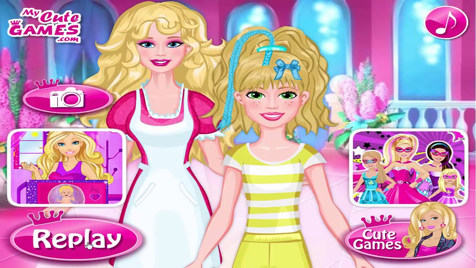 Barbie Hair Salon - Barbie Games for Girls - Barbie Video Game - Vídeo  Dailymotion