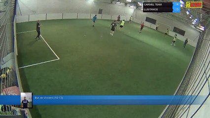 But de Vincent  (14-13) - CARMEL TEAM Vs LUSITANOS - 26/03/18 20:00 - LIGUE 1 - Poitiers Game Parc