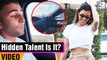 Kourtney Kardashian Shows Talented Younes Benjima Steering Car With His Legs