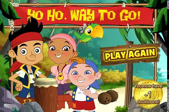 Jakes Jungle Groove | Jake and the Neverland Pirates online game for kids