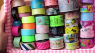 Kailas Washi Tape Collection (400+!!!) + Mini Craft Area / Journaling Station Tour ✨