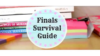 Finals Survival Guide | My Study Tips