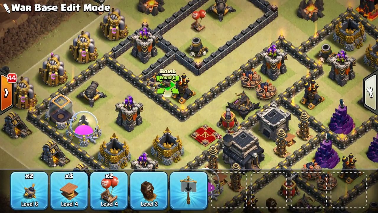 TH9 WAR BASE| ANTI 3 STARS (GOVAHO+AQ WALK+GIANT BOWLER) BASE + REPLAYS| CLASH OF CLANS| WAR PROOF