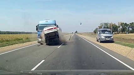 Do not drive your car like this.