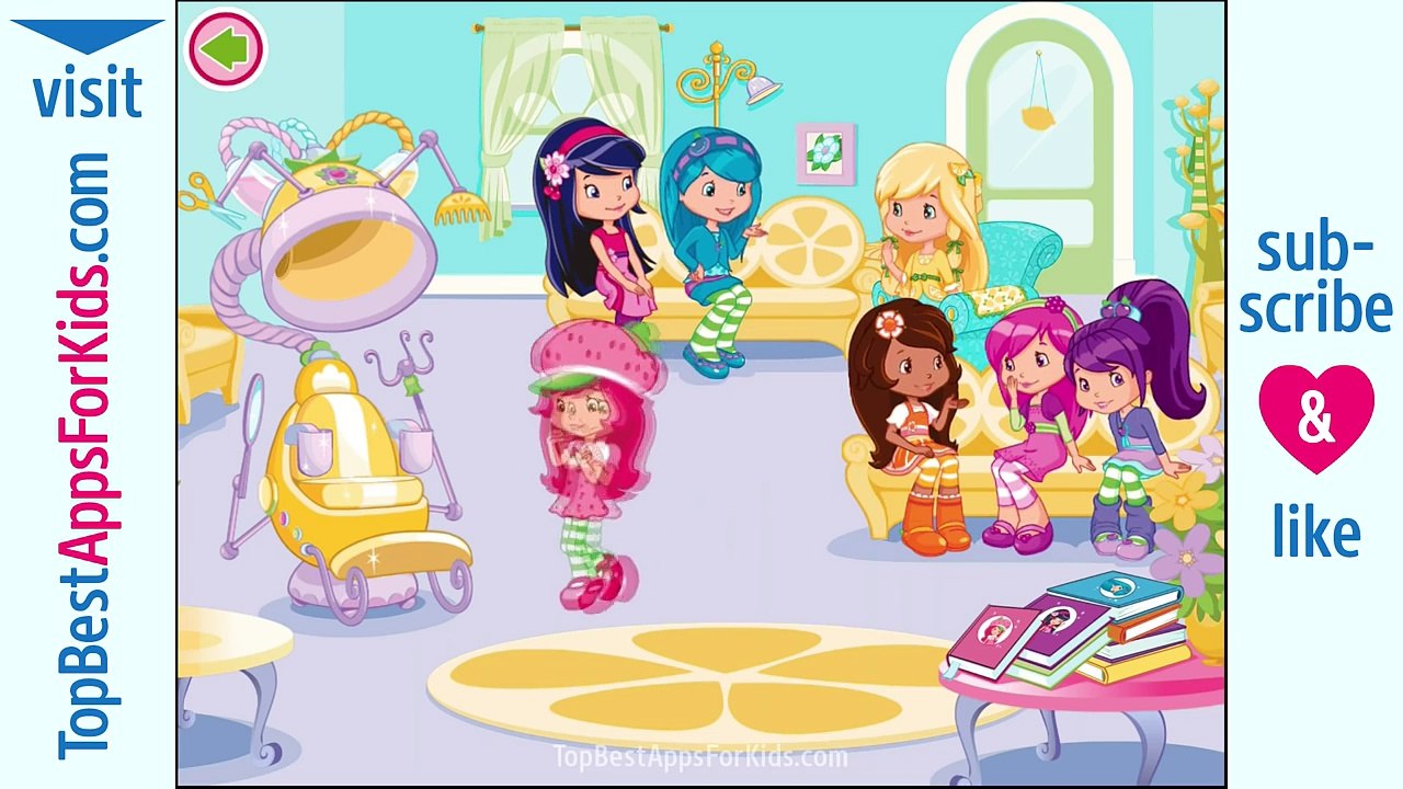 Strawberry Shortcake Berry Beauty Salon - Game App for Kids