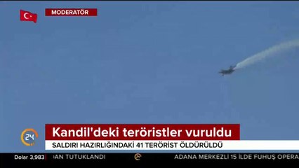 Kandil'e hava harekatı düzenlendi