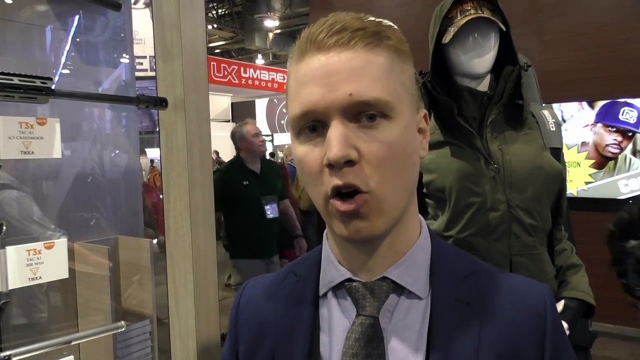 Tikka T3x TAC A1 at SHOT Show 2017 + Arctic & Comp Tical