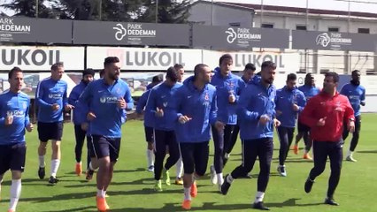 Trabzonspor'da Galatasaray maçı hazırlıkları - TRABZON