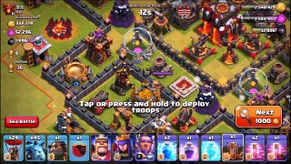 Clash Of Clans | FARMING POST UPDATE PART 1 | LAVALOONION & CASE FOR GRAND WARDEN AT TH10