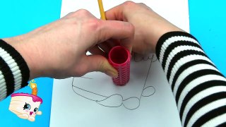 How to Draw Shopkins Season 7 Gracie Birthday Cake Step By Step Easy | Toy Caboodle