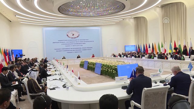 Dışişleri Bakanı Çavuşoğlu, Afganistan Hakkında Taşkent Konferansında - TAŞKENT